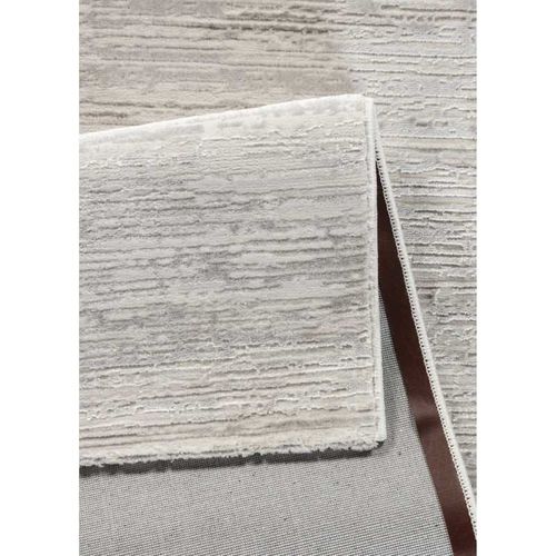 Tapis Uni Satiné Atlanta 78 Gris - 80x300 Cm