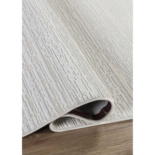 Tapis Uni Satiné Atlanta 78 Crème - 120x170 Cm