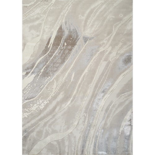 Tapis Motif Brillant Beige Atlanta 94 Beige - 80x300 Cm