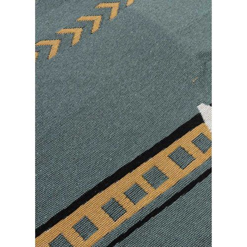 Tapis Enfant Réversible Tipi Crème Vert Colorado Kids Crème - 120x170 Cm