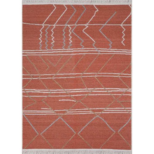 Tapis Réversible Berbère Terracotta Taupe Colorado 09 Taupe - 80x150 Cm