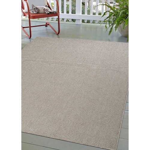 Tapis Extérieur Et Intérieur Uni Toulon 145 Beige - 160x230 Cm
