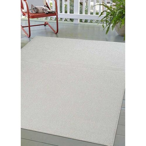 Tapis Extérieur Et Intérieur Uni Toulon 145 Crème - 200x290 Cm
