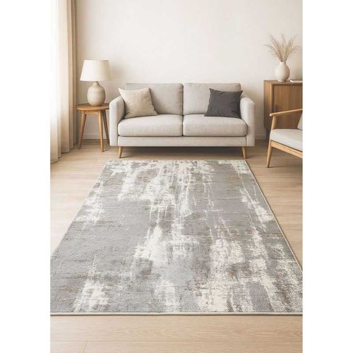 Tapis Abstrait Brillant Dubai 41 Beige - 200x290 Cm
