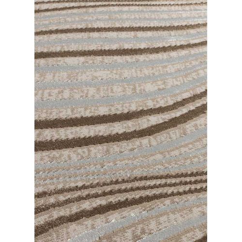 Tapis Géométrique Beige Marron Dubai 44 Beige - 160x230 Cm