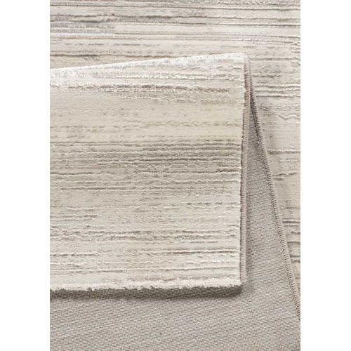 Tapis Uni Crème Satiné Dubai 45 Crème - 300x400 Cm