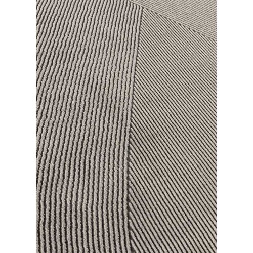 Tapis Lavable Motif Géométrique - Oslo 77 Gris - 80x150 Cm