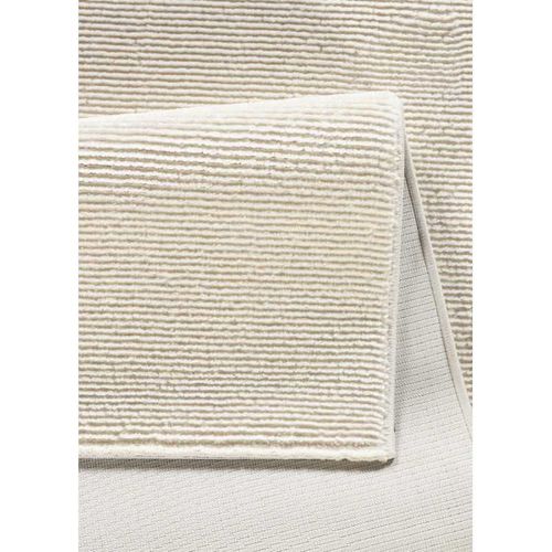 Tapis Lavable Motif Géométrique - Oslo 77 Crème - 200x290 Cm