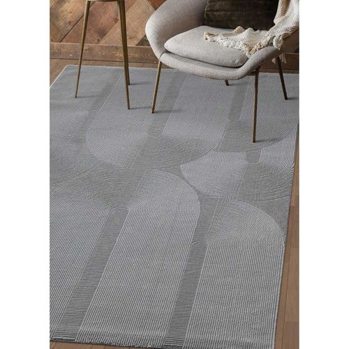 Tapis Lavable Arc - Oslo 1904 Gris - 240x340 Cm