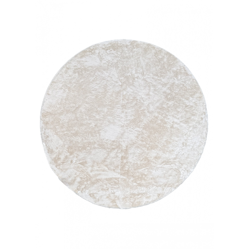 Tapis Doux Fourrure Uni - Laponie 01 Beige - 200x200 Cm