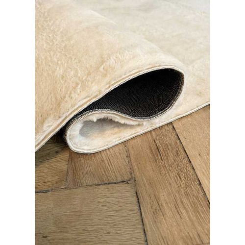 Tapis Forme Doux Fourrure - Laponie 03 Beige - 120x170 Cm