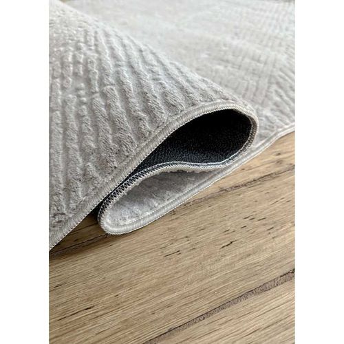 Tapis Lavable Géométrique - Toulouse 01 Beige - 200x290 Cm