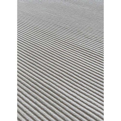 Tapis Uni Bordeaux 21 Gris - 80x300 Cm