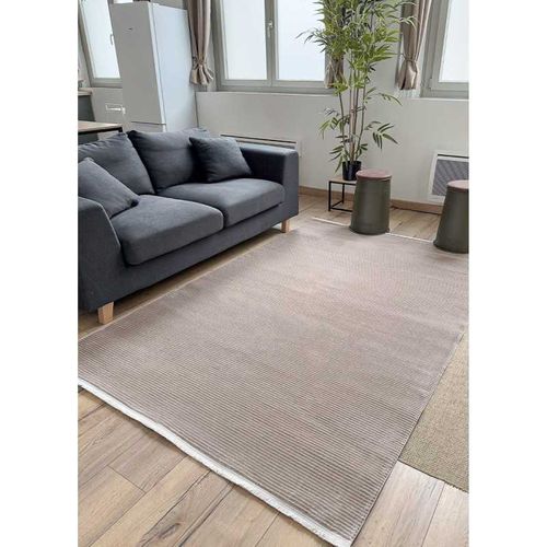 Tapis Uni Bordeaux 21 Marron - 160x230 Cm