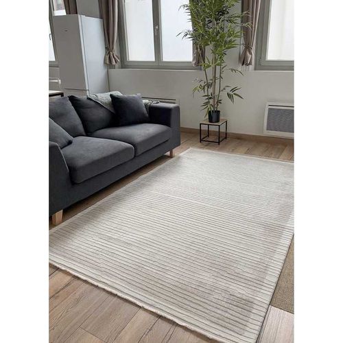 Tapis Moderne Beige Crème Bordeaux 51 Beige - 200x290 Cm
