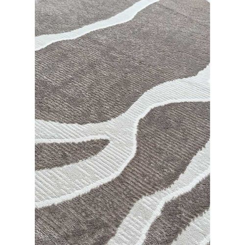 Tapis Abstrait Bordeaux 93 Beige - 200x290 Cm