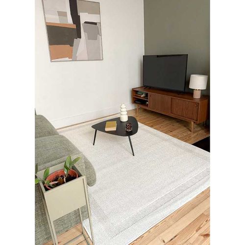 Tapis Tissé Extérieur Intérieur Panama 95 Crème - 240x330 Cm