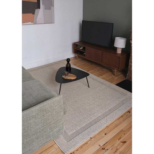 Tapis Tissé Extérieur Intérieur Panama 95 Beige - 240x330 Cm