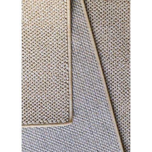 Tapis Tissé Uni Extérieur Intérieur Panama 57 Beige - 120x170 Cm
