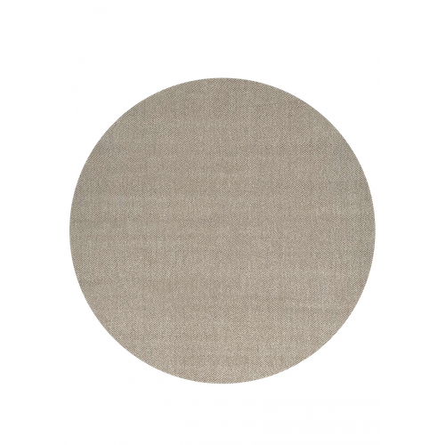 Tapis Tissé Uni Extérieur Intérieur Panama 57 Beige - 160x160 Cm