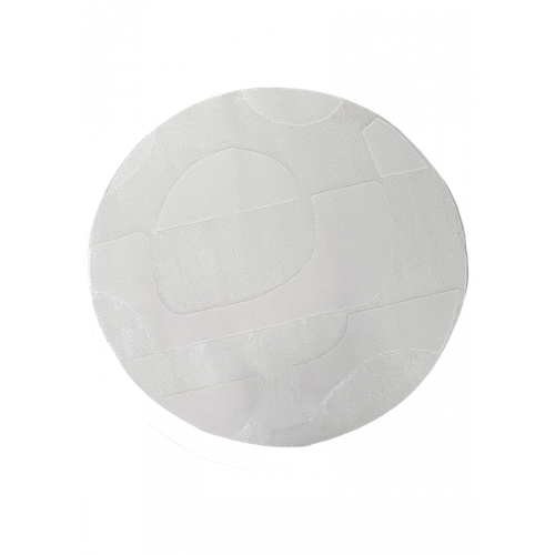 Tapis Géométrique Crème - Marseille 326 Crème - 160x160 Cm