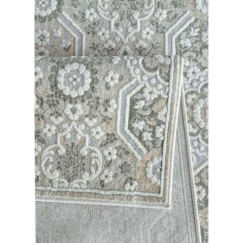 Tapis Oriental Vert Beige Nantes 20 Vert - 200x290 Cm