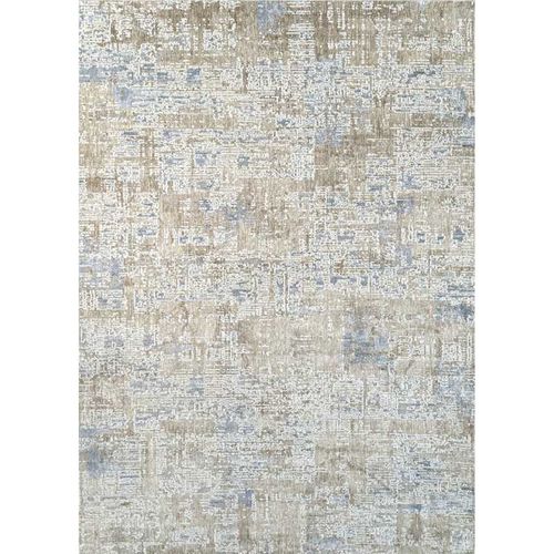 Tapis Abstrait Moderne Nantes 22 Bleu - 80x150 Cm