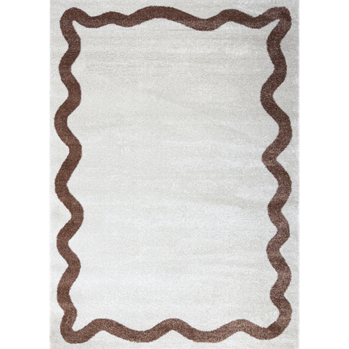 Tapis Moderne Coloré - Annecy 12 Terracotta - 120x170 Cm