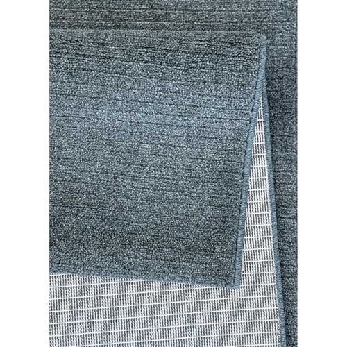 Tapis Uni Nancy 29 Bleu Canard - 160x160 Cm