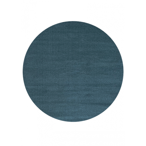 Tapis Uni Nancy 29 Bleu Canard - 120x120 Cm