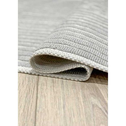 Tapis Lavable Mykonos 09 Gris - 80x150 Cm