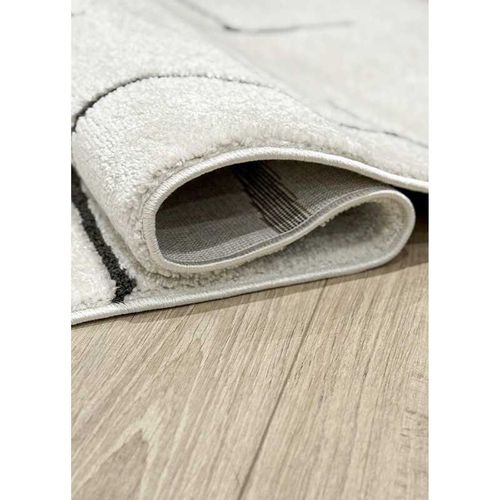 Tapis Abstrait Crème Paris 65 Crème - 80x300 Cm