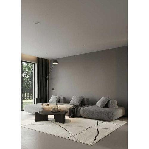 Tapis Abstrait Crème Paris 603 Crème - 200x290 Cm