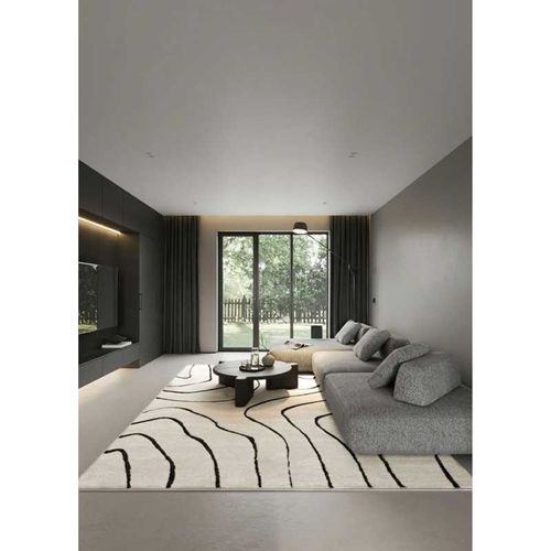 Tapis Abstrait Crème Paris 607 Crème - 200x290 Cm