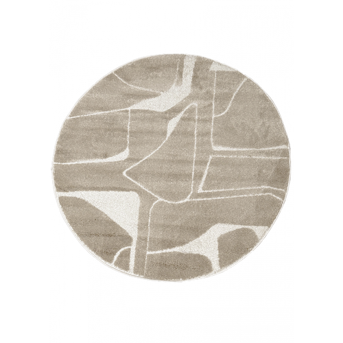 Tapis Moderne Paris 859 Beige - 120x120 Cm