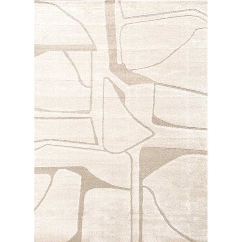 Tapis Moderne Paris 859 Crème - 120x120 Cm