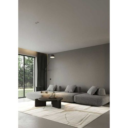 Tapis Moderne Paris 859 Crème - 160x160 Cm