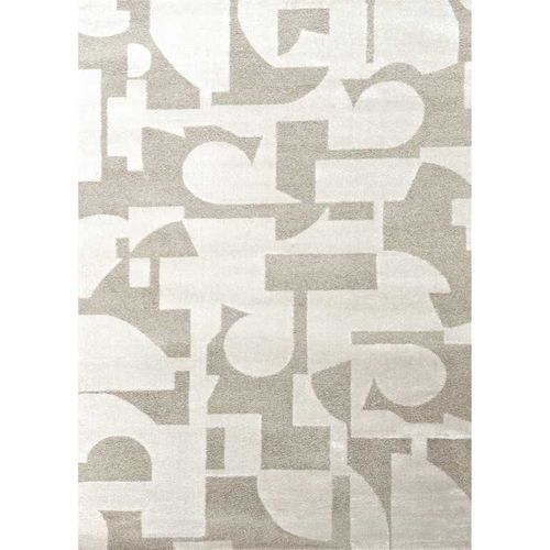 Tapis Moderne Crème Paris 258 Crème - 80x300 Cm