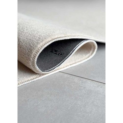 Tapis Uni Lavable En Machine Avignon Crème - 80x150 Cm