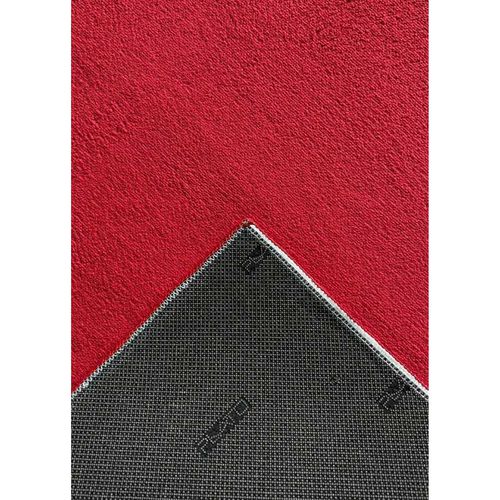 Tapis Uni Lavable En Machine Avignon Rouge - 120x160 Cm