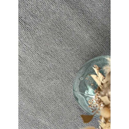Tapis Uni Lavable En Machine Avignon Gris Anthracite - 150x220 Cm