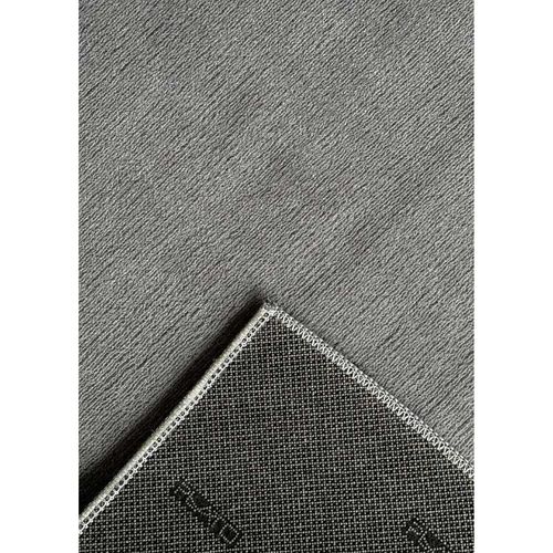 Tapis Uni Lavable En Machine Avignon Gris Anthracite - 150x220 Cm