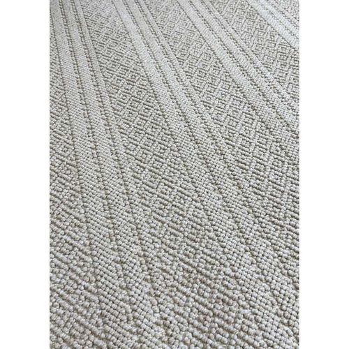 Tapis Extérieur Et Intérieur Ethnique Toulon 91 Beige - 80x300 Cm