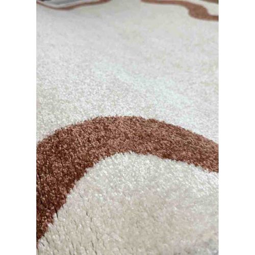 Tapis Moderne Coloré - Annecy 12 Terracotta - 80x300 Cm