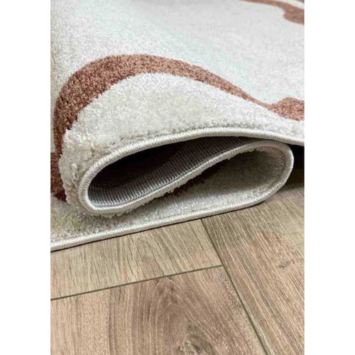 Tapis Moderne Coloré - Annecy 12 Terracotta - 80x150 Cm