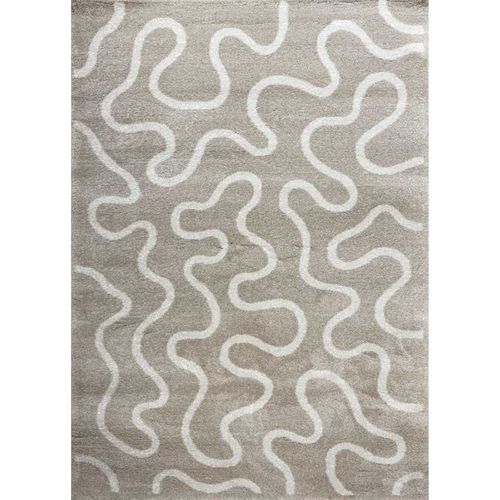 Tapis Abstrait - Annecy 13 Beige - 80x150 Cm