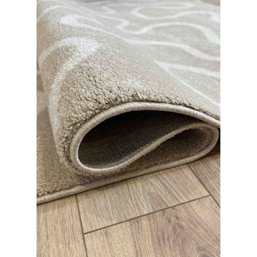 Tapis Abstrait - Annecy 13 Beige - 80x300 Cm
