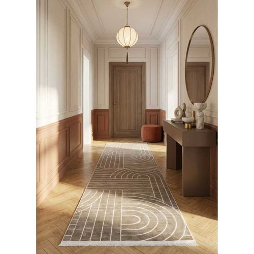 Tapis Herat 100 Beige - 80x300 Cm