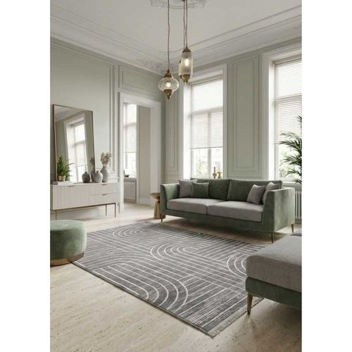Tapis Herat 100 Gris - 200x290 Cm