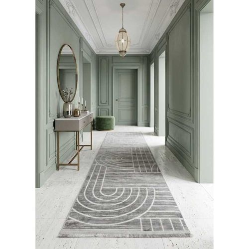 Tapis Herat 100 Gris - 60x100 Cm